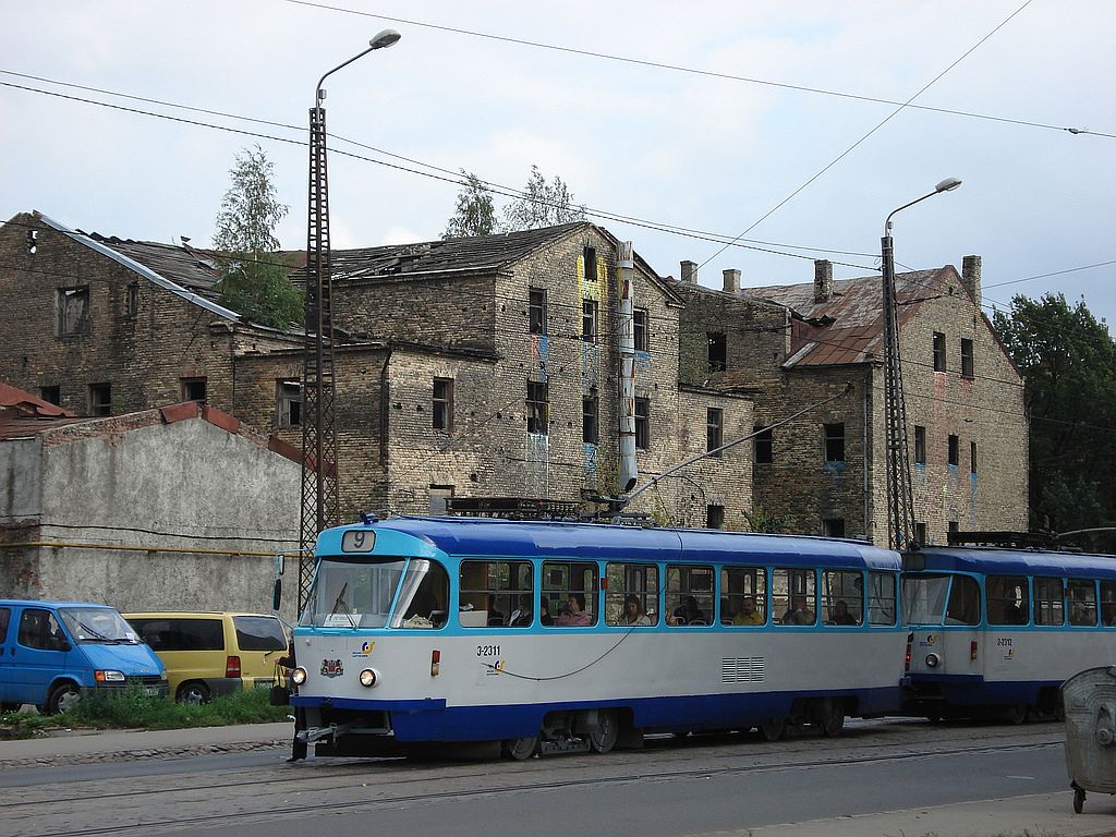 Рига, Tatra T3A № 3-2311