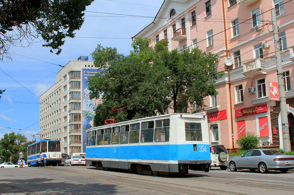 Хабаровск, 71-605 (КТМ-5М3) № 354