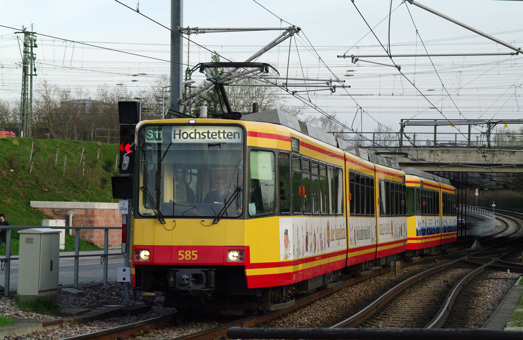 Карлсруэ, Duewag GT8-80C № 585