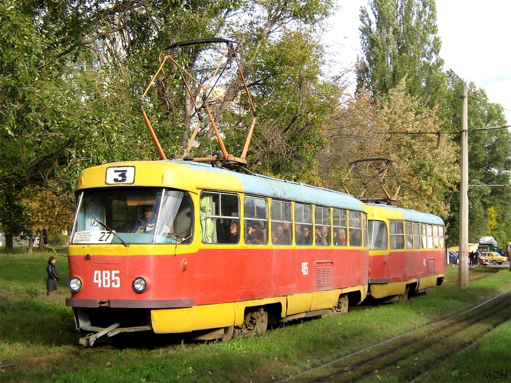 Harkiva, Tatra T3SU № 485