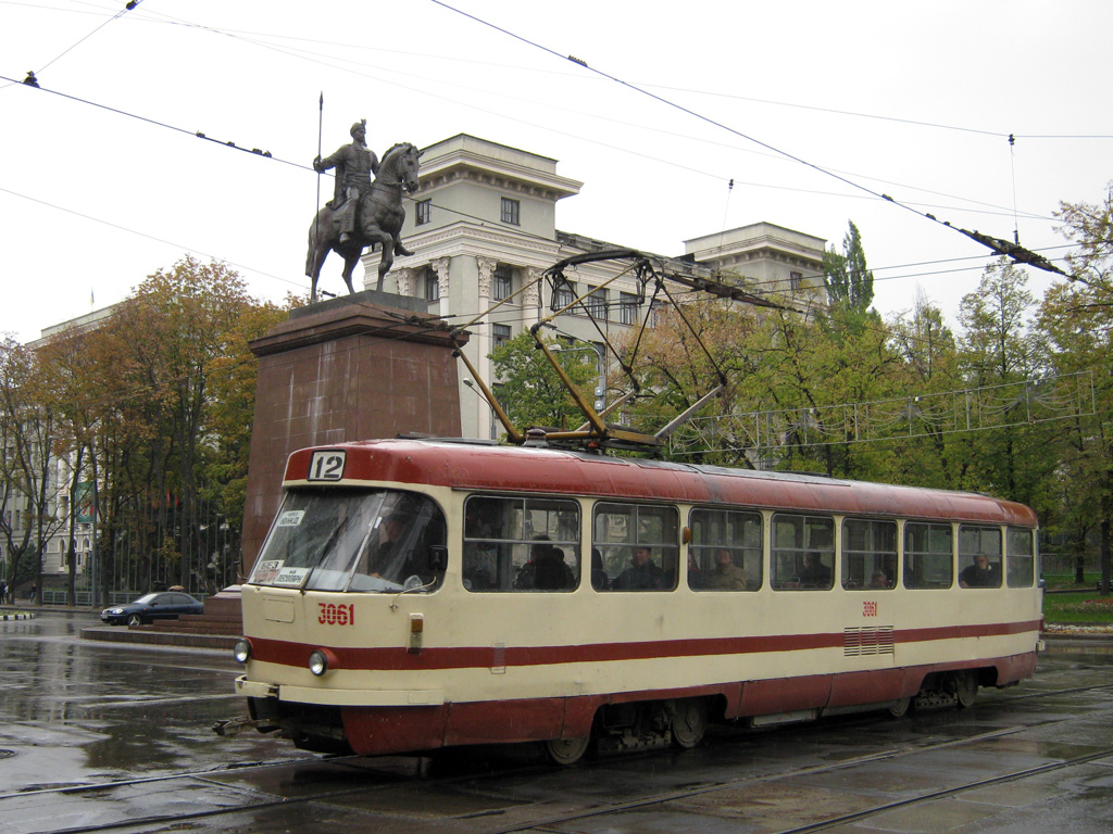 Харьков, Tatra T3SU № 3061