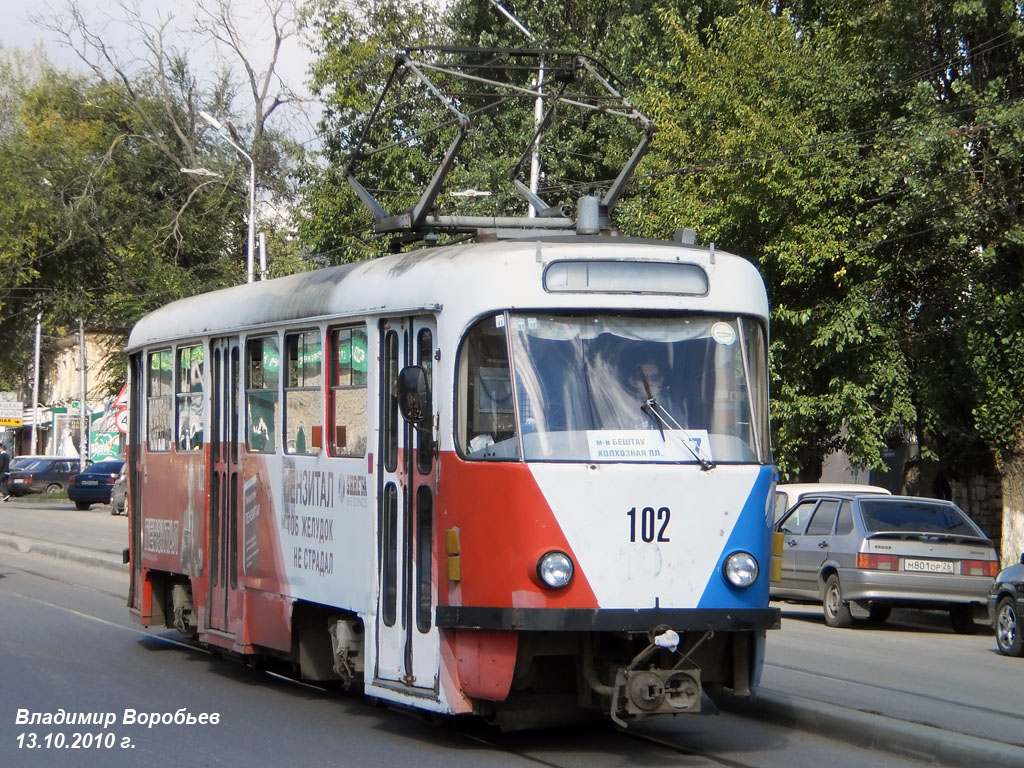 Pjatyigorszk, Tatra T4D — 102 Pjatyigorszk, Tatra T4D — 102