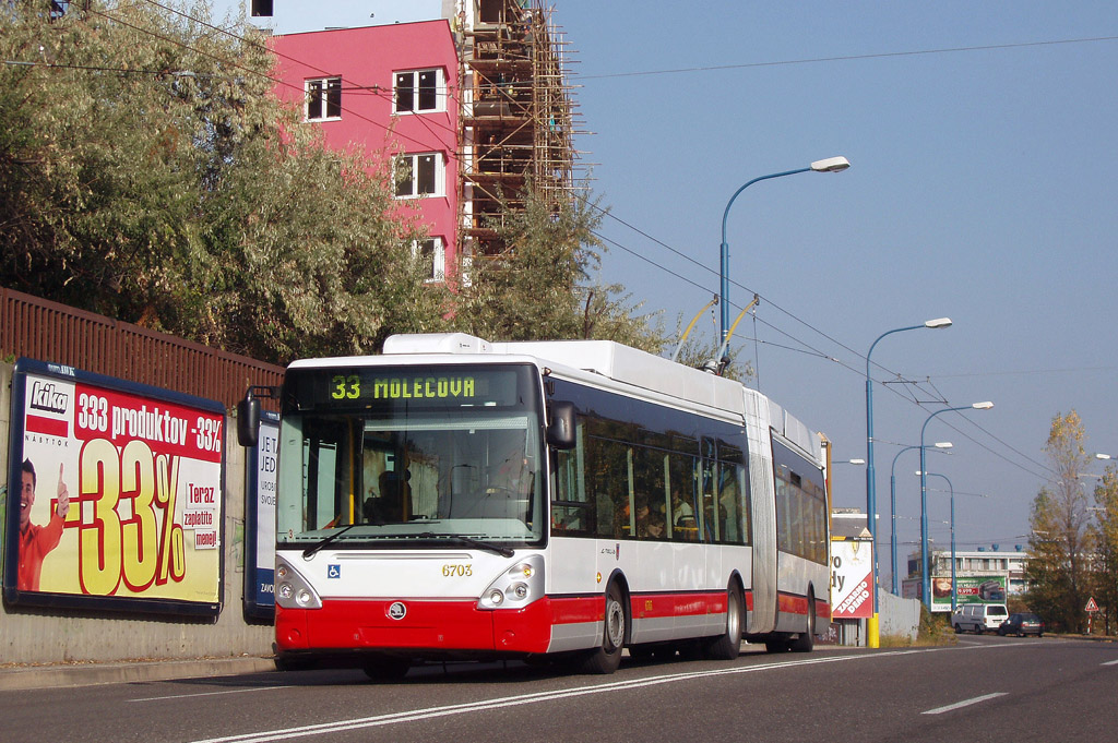 Bratislava, Škoda 25Tr Irisbus Citelis № 6703