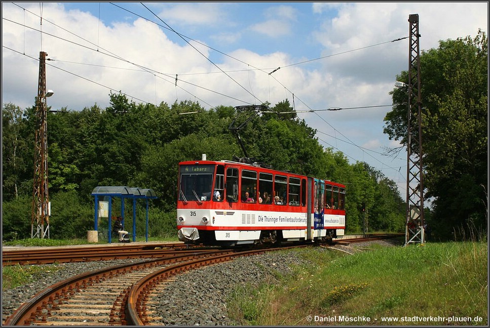 Гота, Tatra KT4DC № 315
