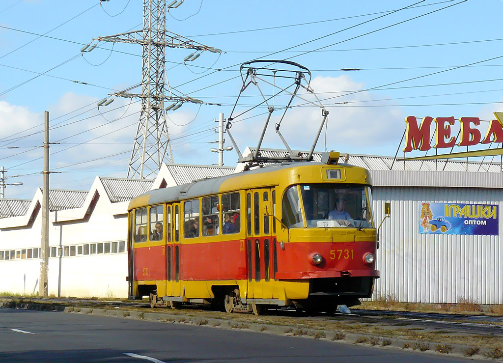 Киев, Tatra T3SU № 5731 Киев, Tatra T3SU № 5731