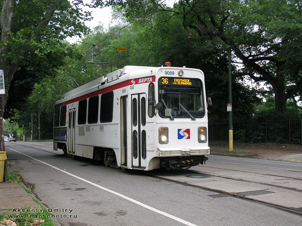 Филадельфия, Kawasaki City LRV № 9089