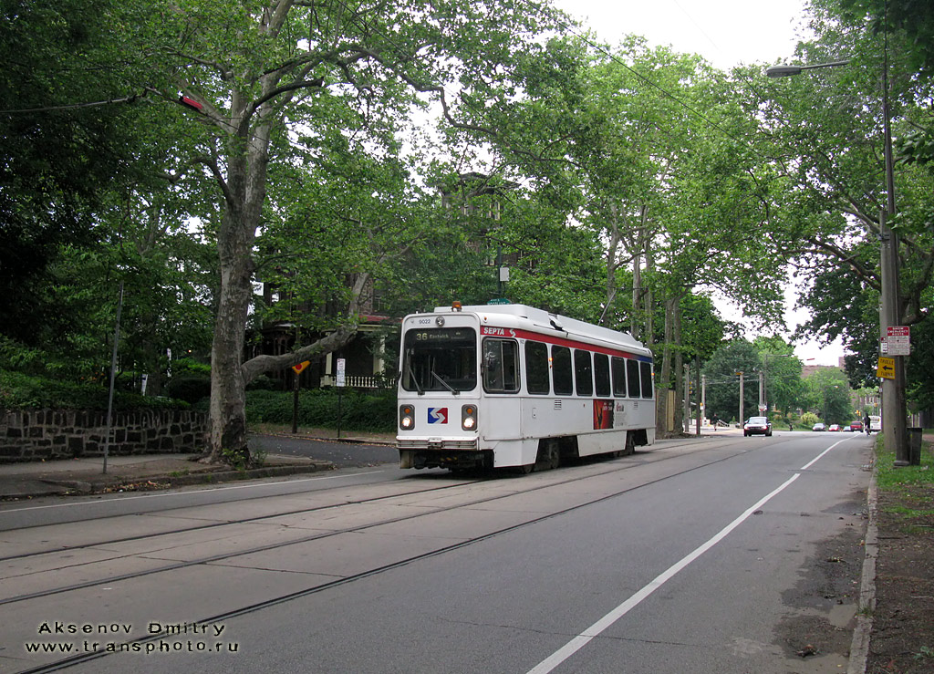 Philadelphia, Kawasaki City LRV Br. 9022