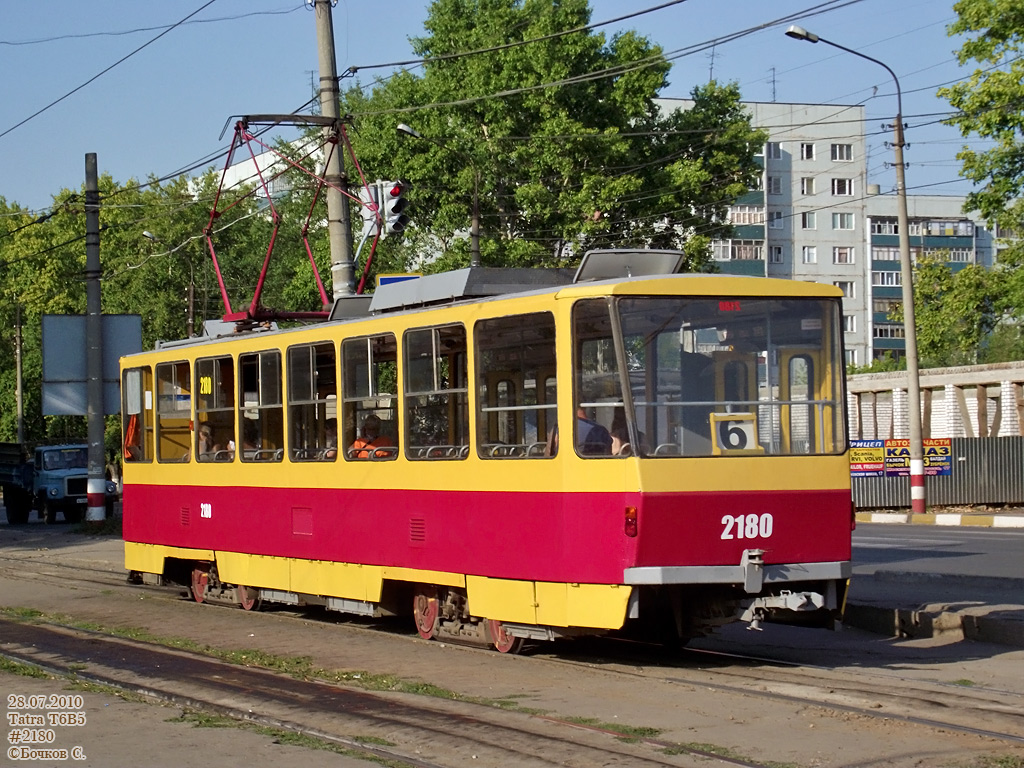 Ulyanovsk, Tatra T6B5SU # 2180