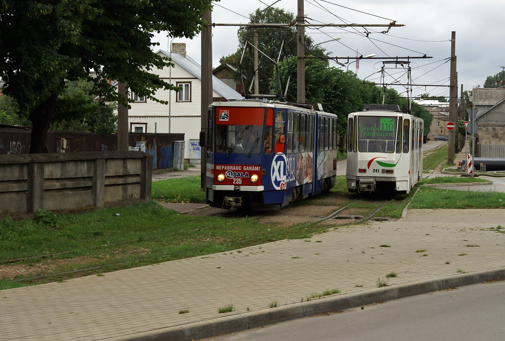 Лиепая, Tatra KT4SU № 235