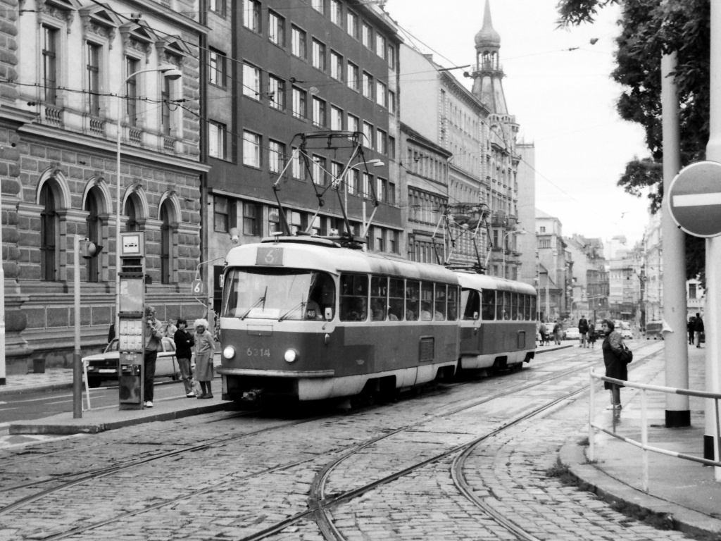 Прага, Tatra T3 № 6314