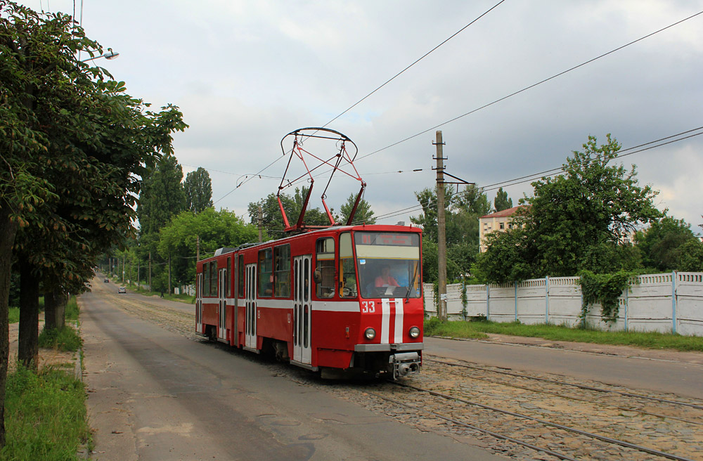 Житомир, Tatra KT4SU № 33