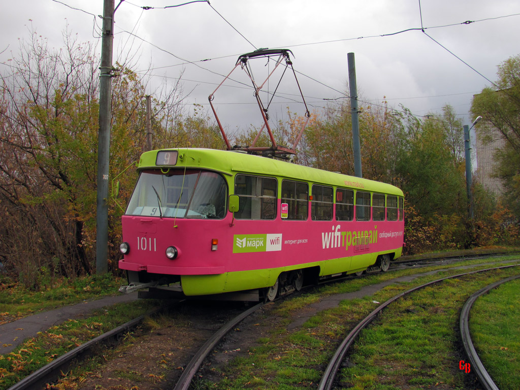 Ижевск, Tatra T3SU мод. Ижевск № 1011