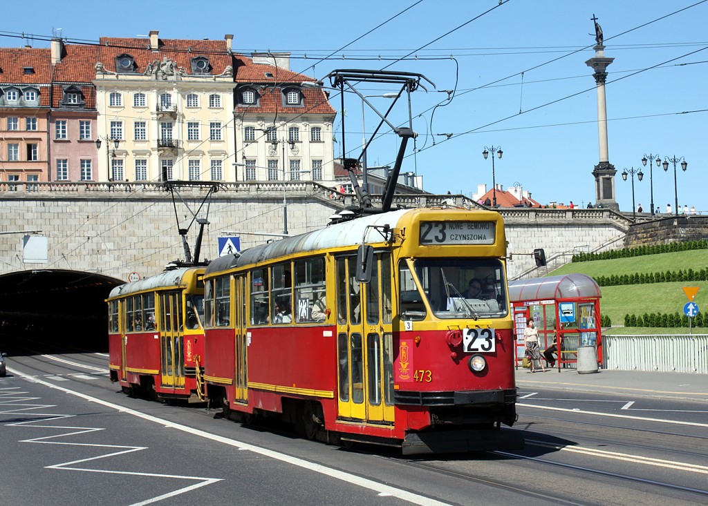 Варшава, Konstal 13N № 473