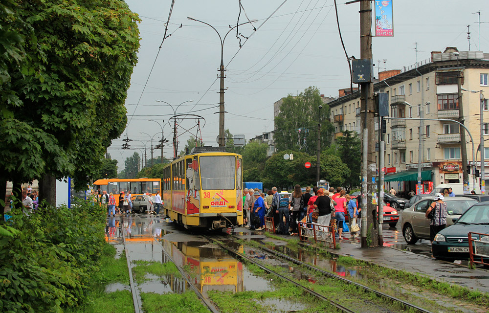Житомир, Tatra KT4SU № 38