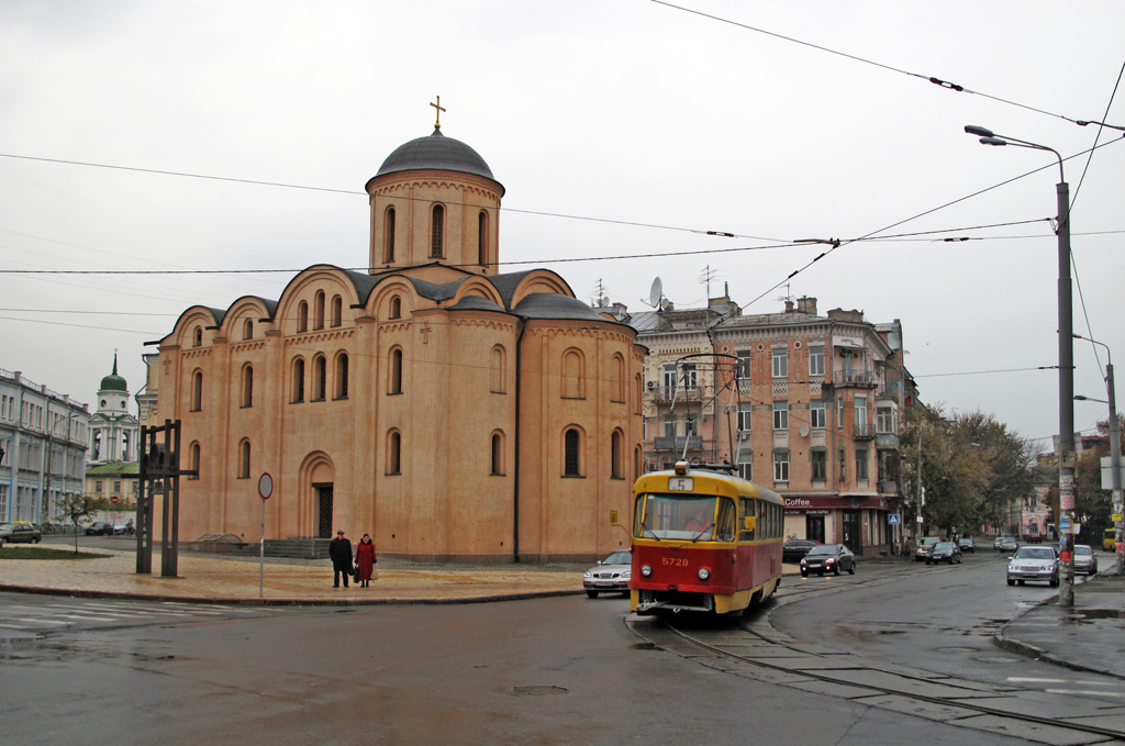 Киев, Tatra T3SU № 5728