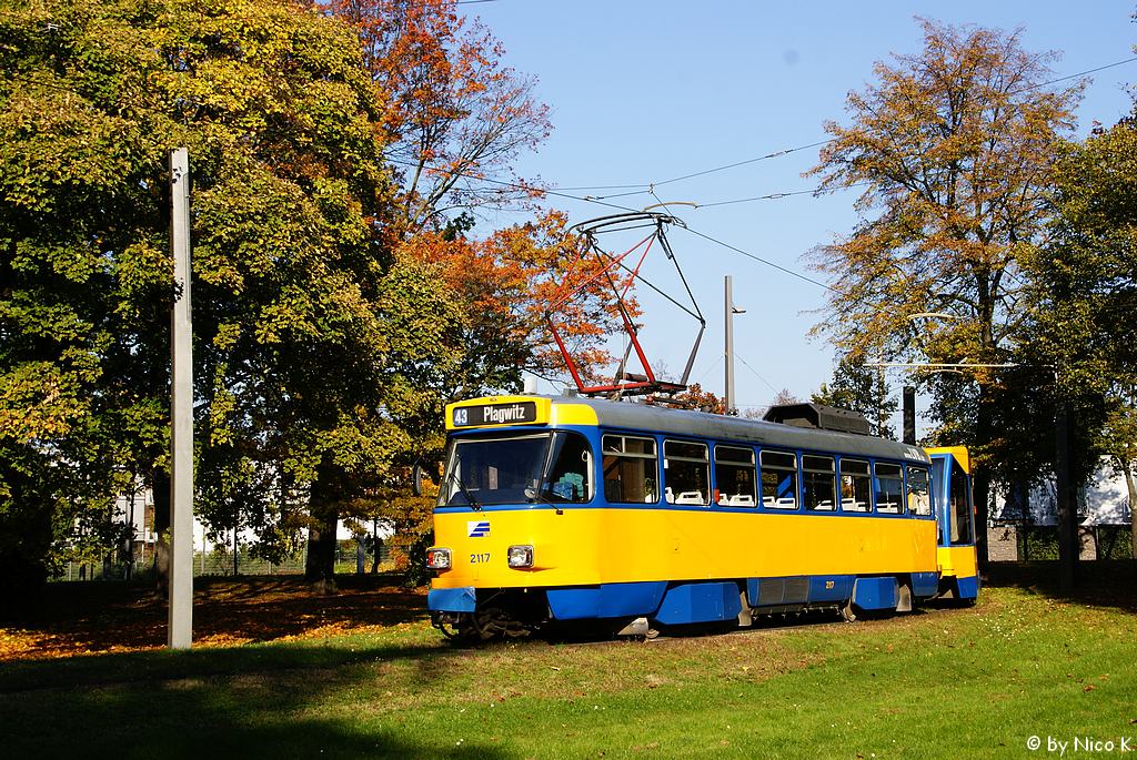 Лейпциг, Tatra T4D-M1 № 2117