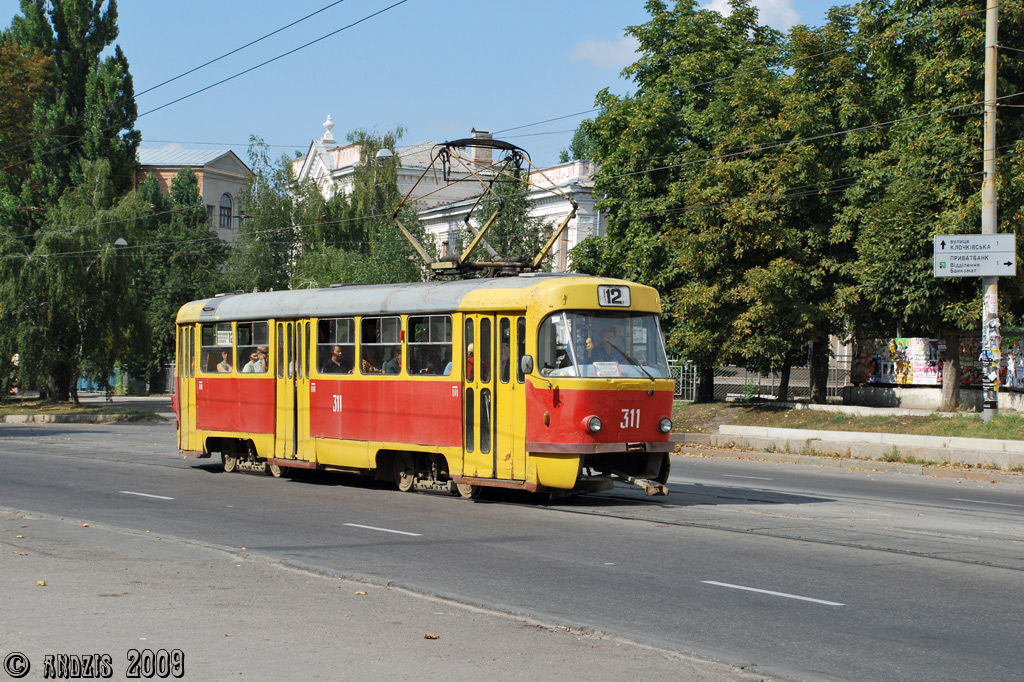Charkiw, Tatra T3SU Nr. 311