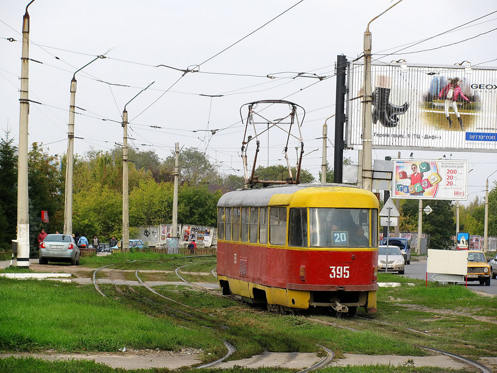 Харьков, Tatra T3SU № 395