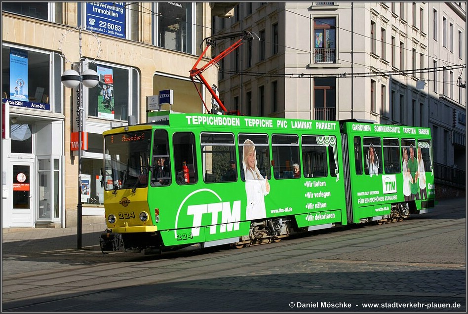 Плауэн, Tatra KT4DMC № 224