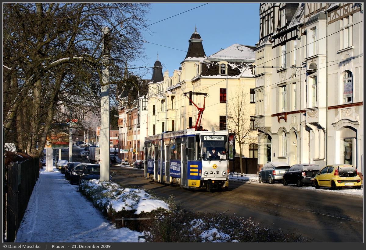 Plauen, Tatra KT4DMC č. 213