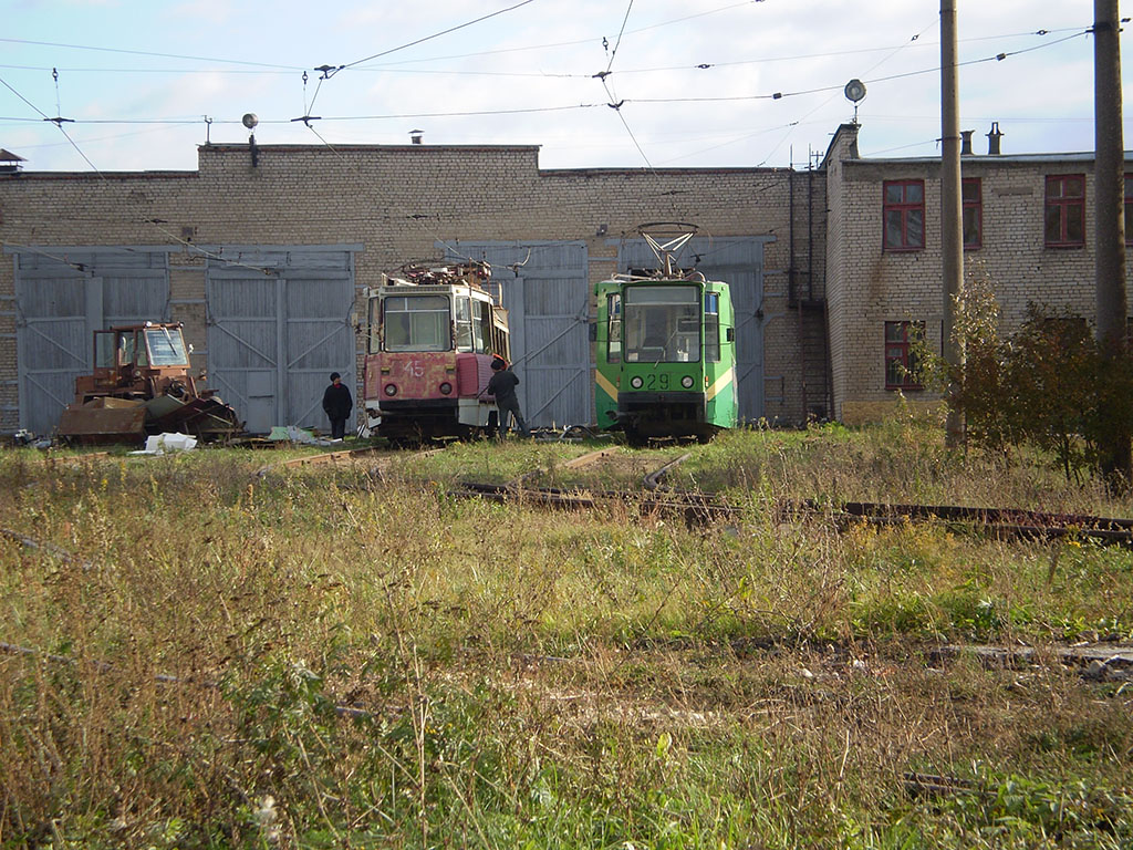 Рязань, 71-608К № 29; Рязань, ТС-34Д № 45; Рязань — Депо, конечные станции и кольца