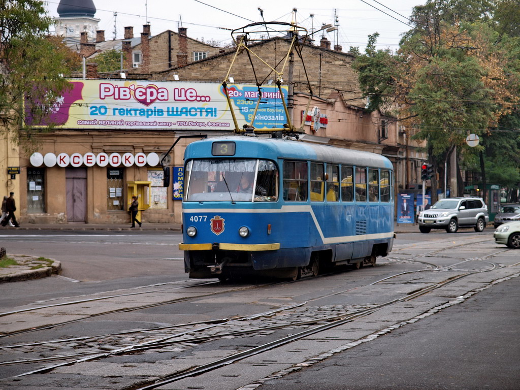 ოდესა, Tatra T3R.P № 4077