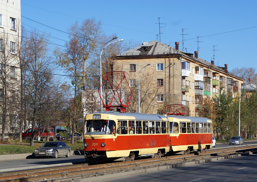 Екатеринбург, Tatra T3SU № 209