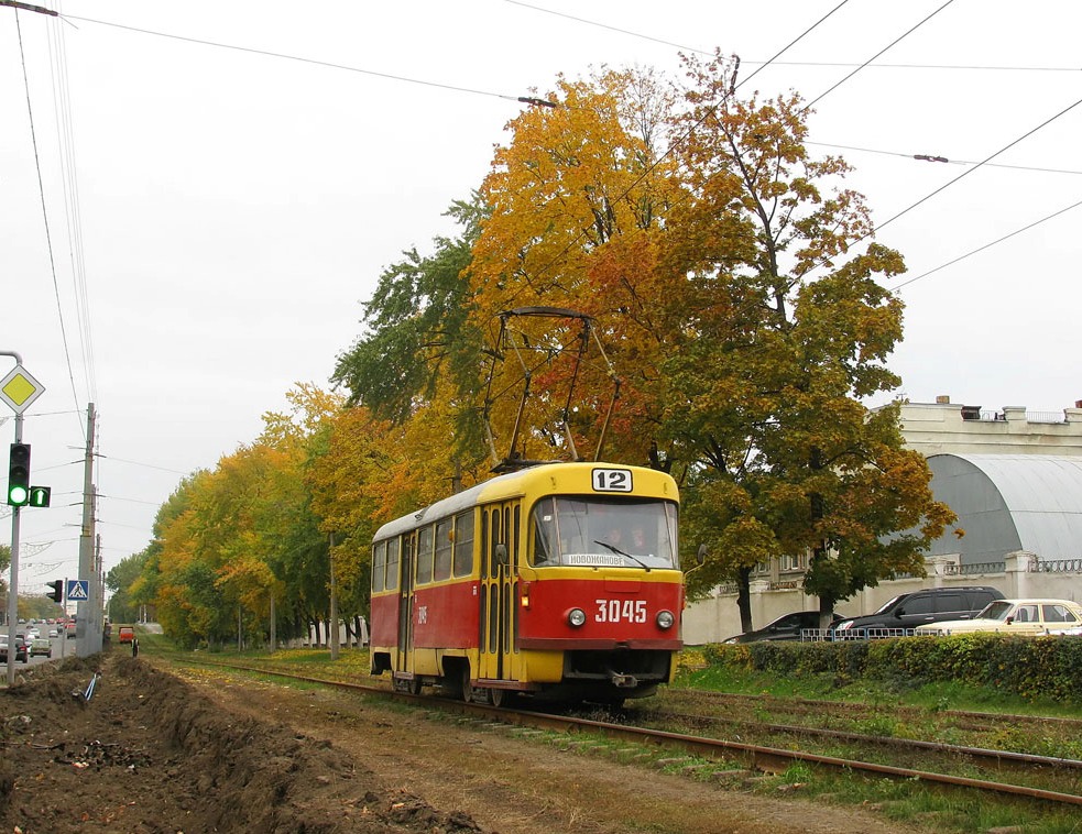 Харьков, Tatra T3SU № 3045