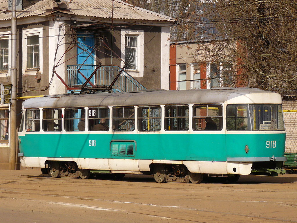 Донецк, Tatra T3SU № 918