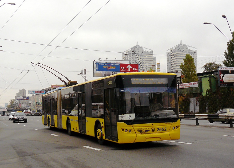 Киев, ЛАЗ E301D1 № 2652