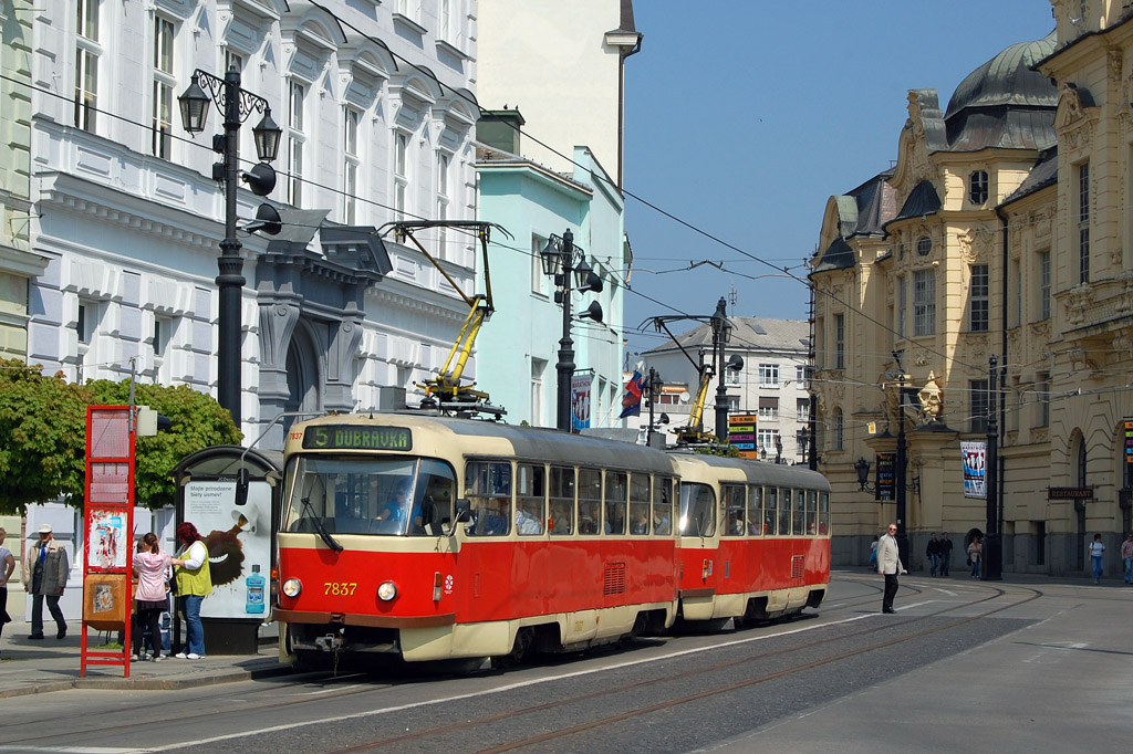 Bratislava, Tatra T3G № 7837