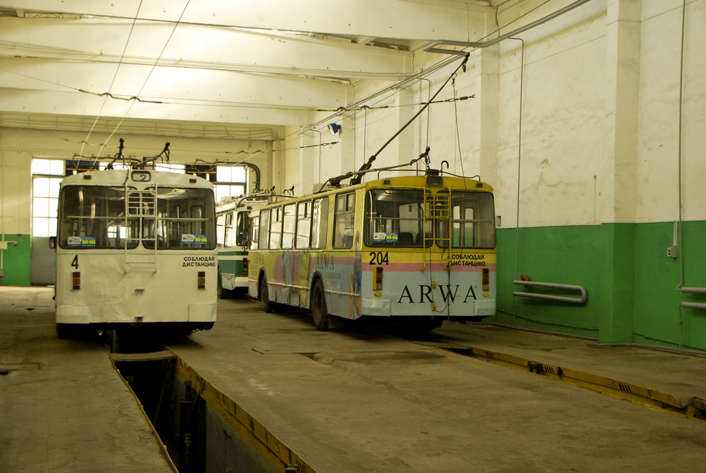 Воронеж, ЗиУ-682 (КВР МТРЗ) № 4; Воронеж, ЗиУ-682Г-012 [Г0А] № 204