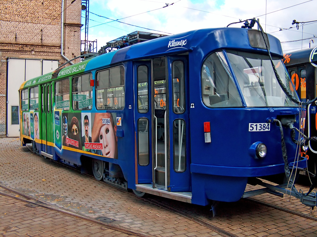 Рига, Tatra T3A № 51384