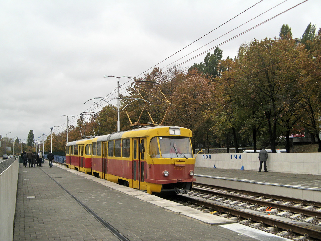 Киев, Tatra T3SU № 5527