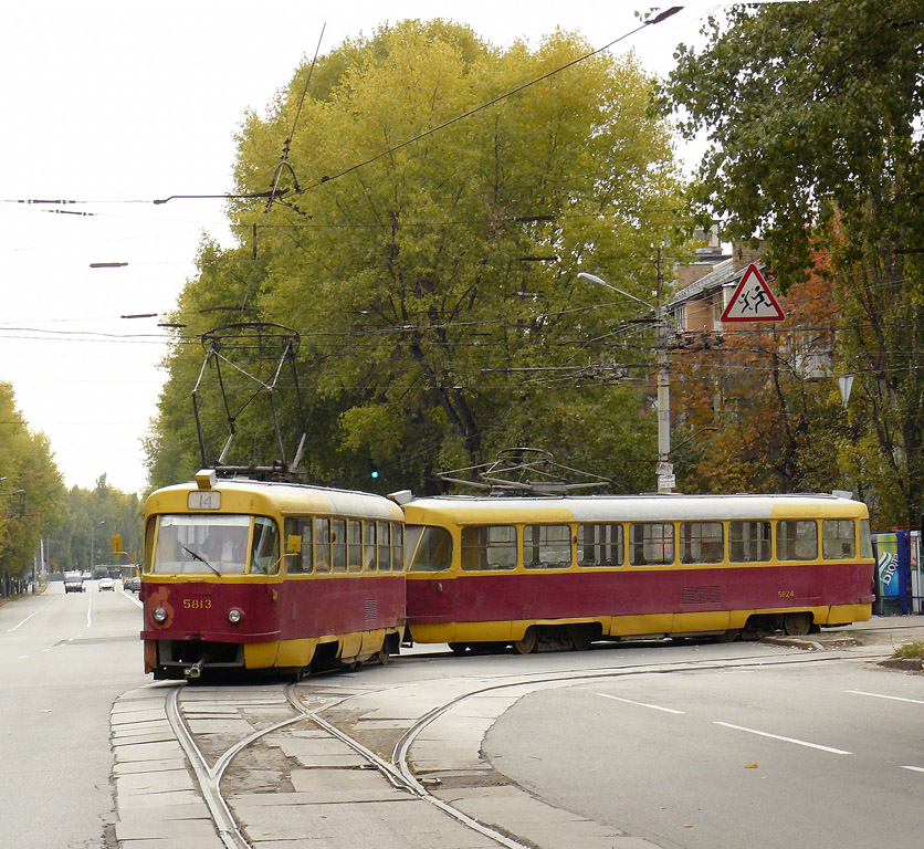 Киев, Tatra T3SU № 5813