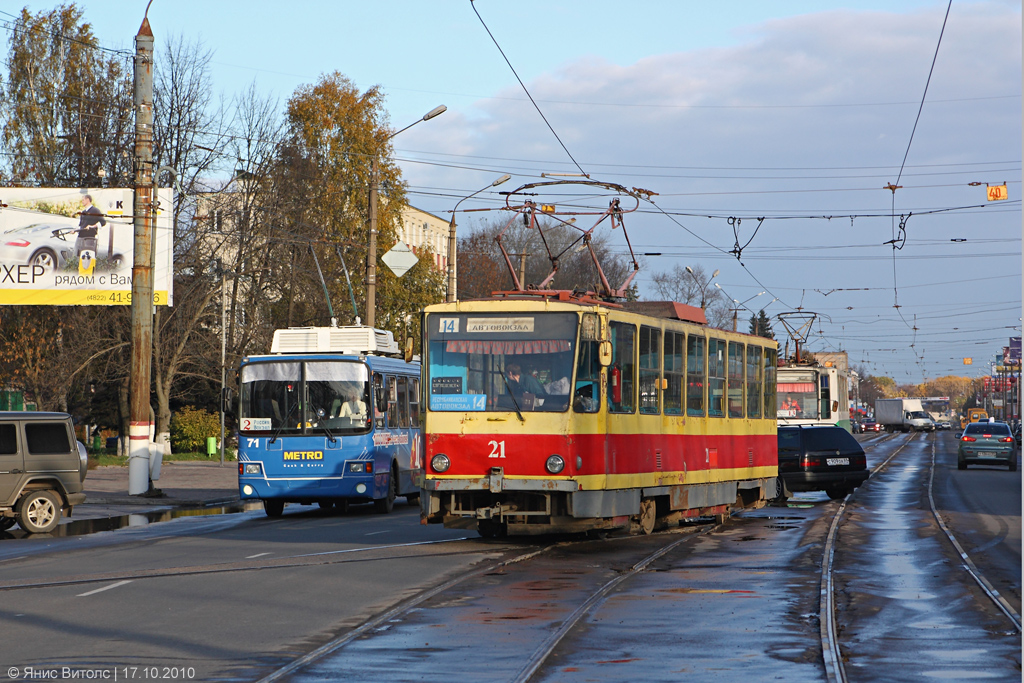Тверь, Tatra T6B5SU № 21