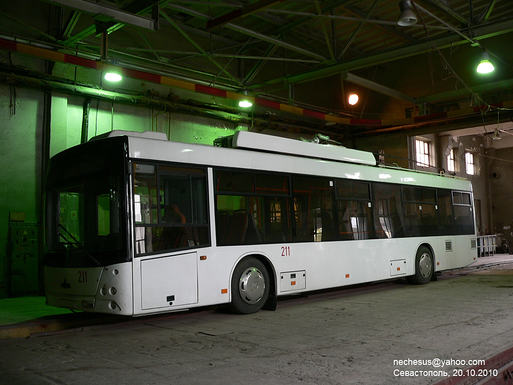 Севастополь, МАЗ-ЭТОН Т203 № 211
