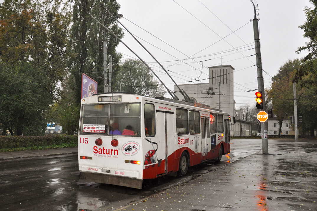 Ровно, Škoda 14Tr89/6 № 115