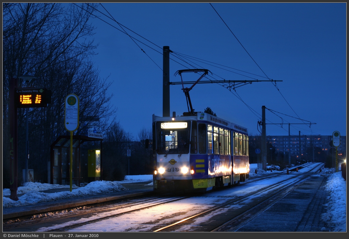 Plauen, Tatra KT4DMC N°. 213