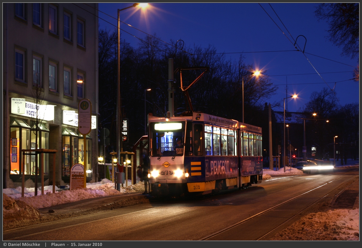 Plauen, Tatra KT4DMC č. 213