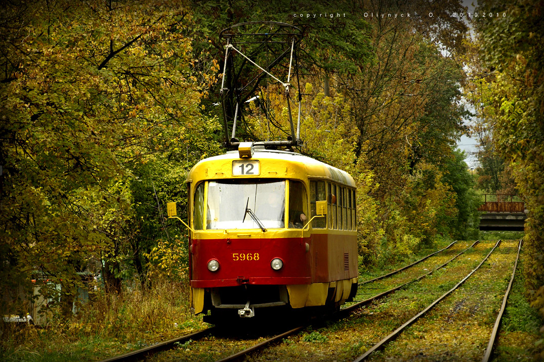 Kiova, Tatra T3SU # 5968