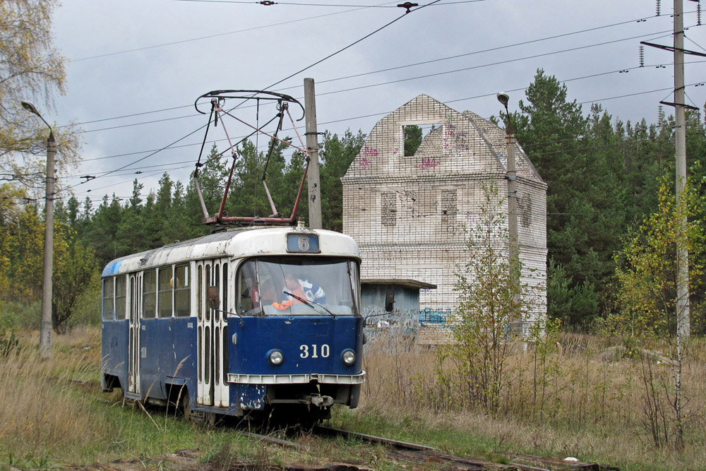 Тверь, Tatra T3SU № 310; Тверь — Трамвайные конечные станции и кольца