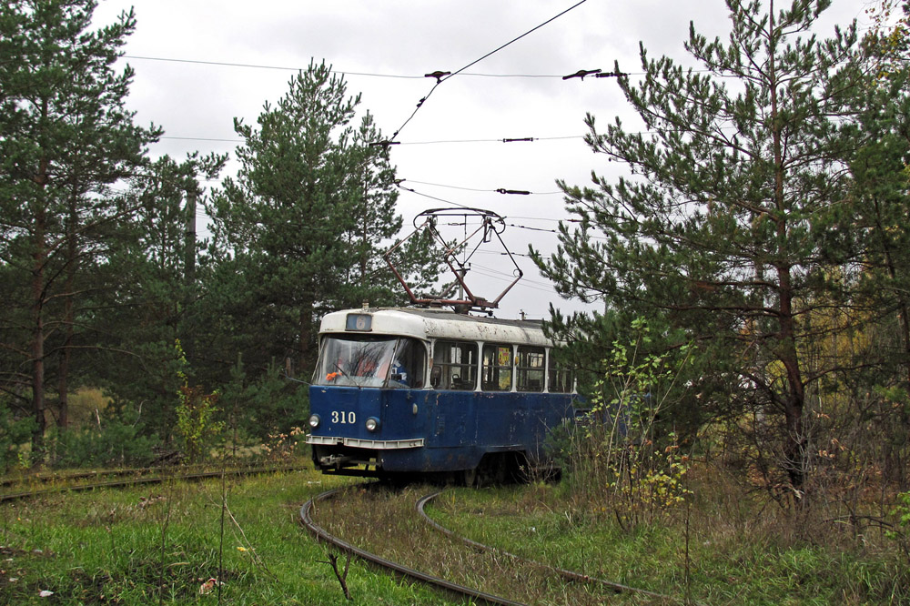 Тверь, Tatra T3SU № 310; Тверь — Трамвайные конечные станции и кольца