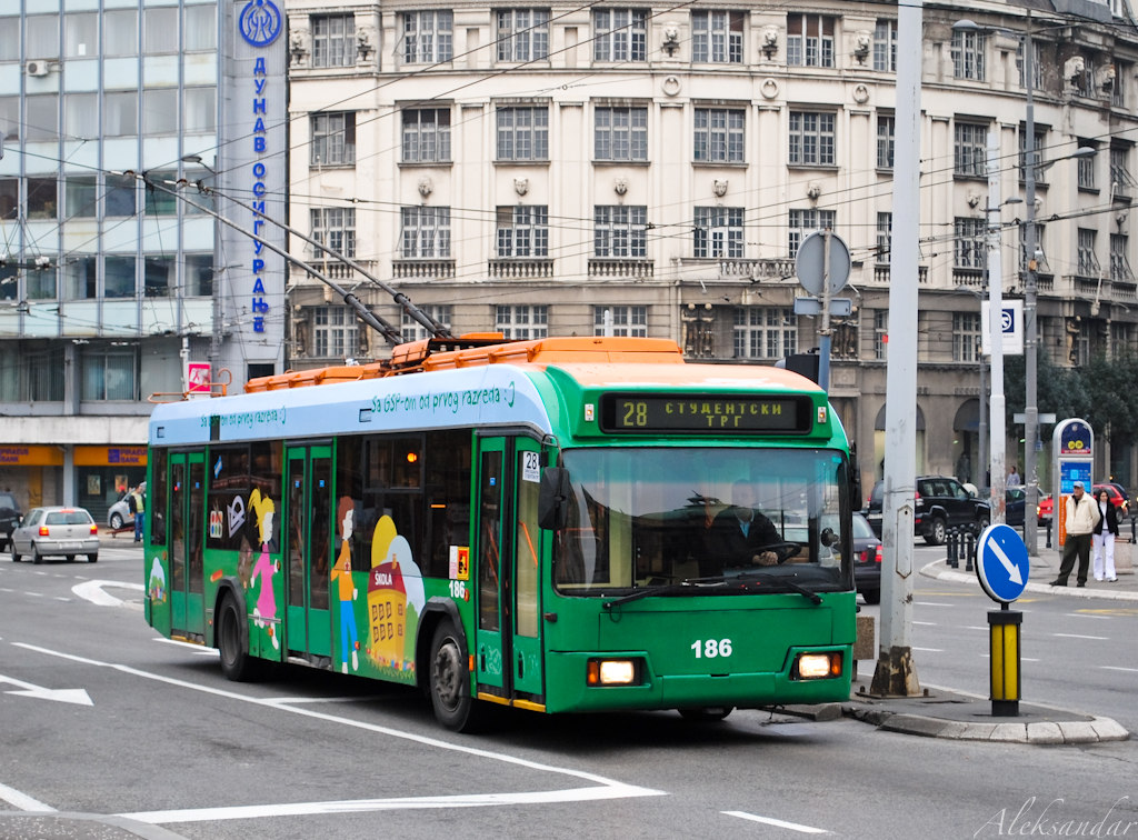 Белград, БКМ 32104С № 186