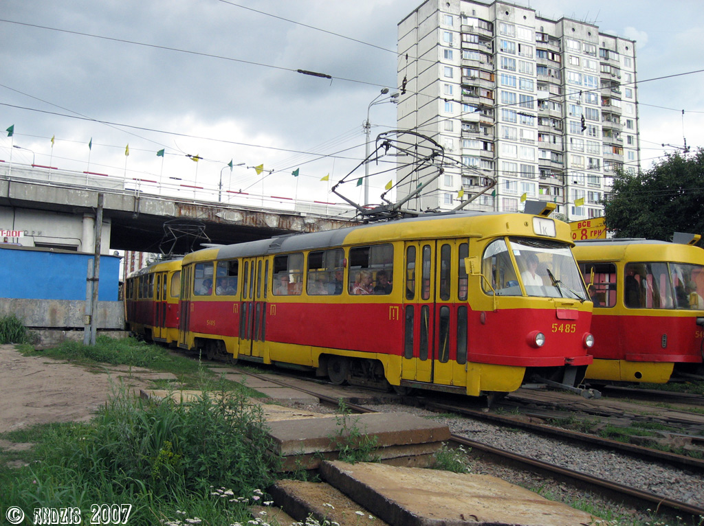 Киев, Tatra T3SU № 5485