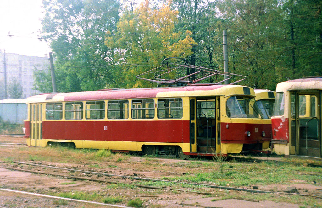 Тверь, Tatra T3SU (двухдверная) № 88; Тверь — Трамвайное депо № 1