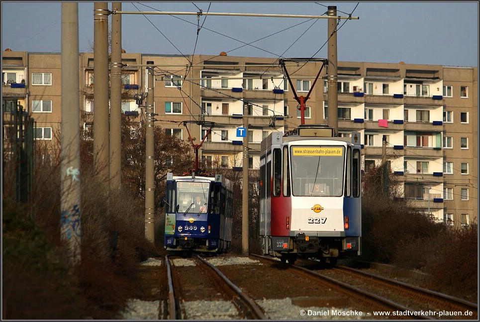 Плауэн, Tatra KT4DMC № 240; Плауэн, Tatra KT4DMC № 227