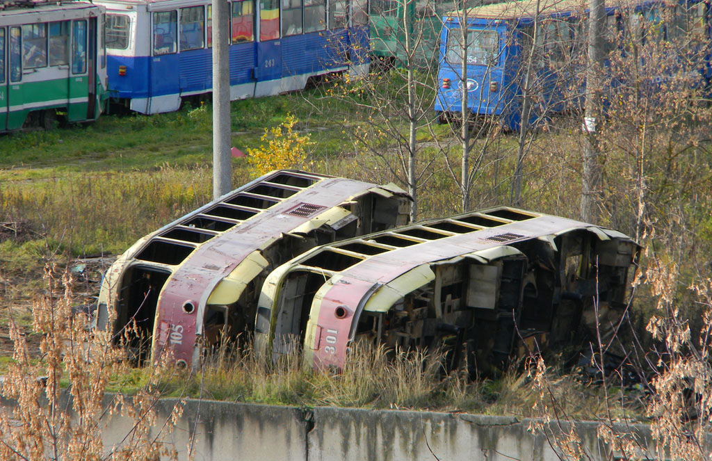 Тверь, Tatra T3SU № 105; Тверь, Tatra T3SU № 301