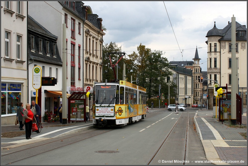 Plauen, Tatra KT4DMC № 216