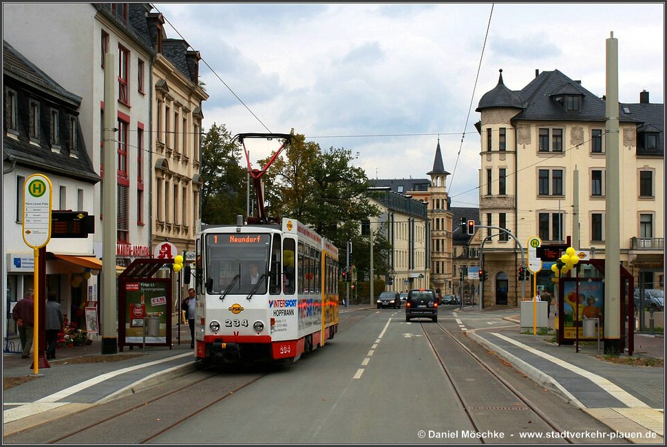 Plauen, Tatra KT4DMC nr. 234